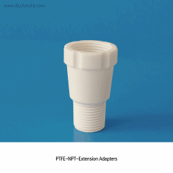PTFE-NPT-Extension Adapter스크류 확장 어댑터, 특히 DN 60 뚜껑의 중앙에 Stirrer Guide 0.75″ NPT를 사용시에 ①번 어댑터가 필요함