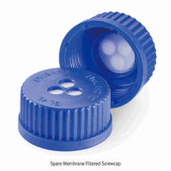 DURAN® Premium Membrane Filter Screwcapped Shaking Flask, 250~1,000㎖ With 4 Bottom Baffles, Boro-glass 3.3, DIN GL45 Thread, Produce a Higher Oxygen Transfer, Autoclavable Super-Duty Model, 멤브레인 캡부 쉐이킹 플라스크, 수퍼듀티형