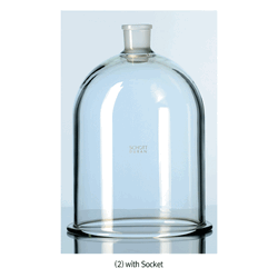 DURAN® Glass Bell Jar, Ideal for Vacuum Use, Φ185~Φ315mm Borosilicate Glass 3.3, 글라스 벨자