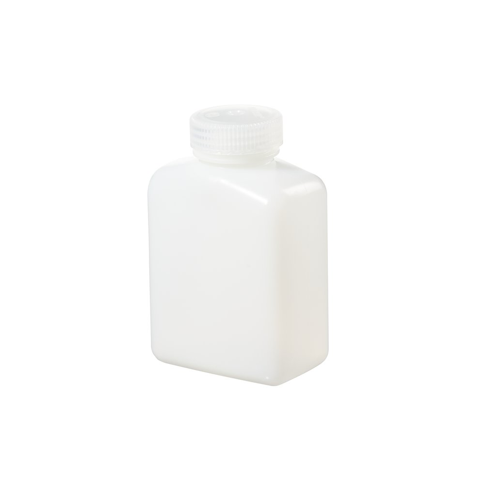 Rectangular HDPE Bottle with PP Closure, 광구병