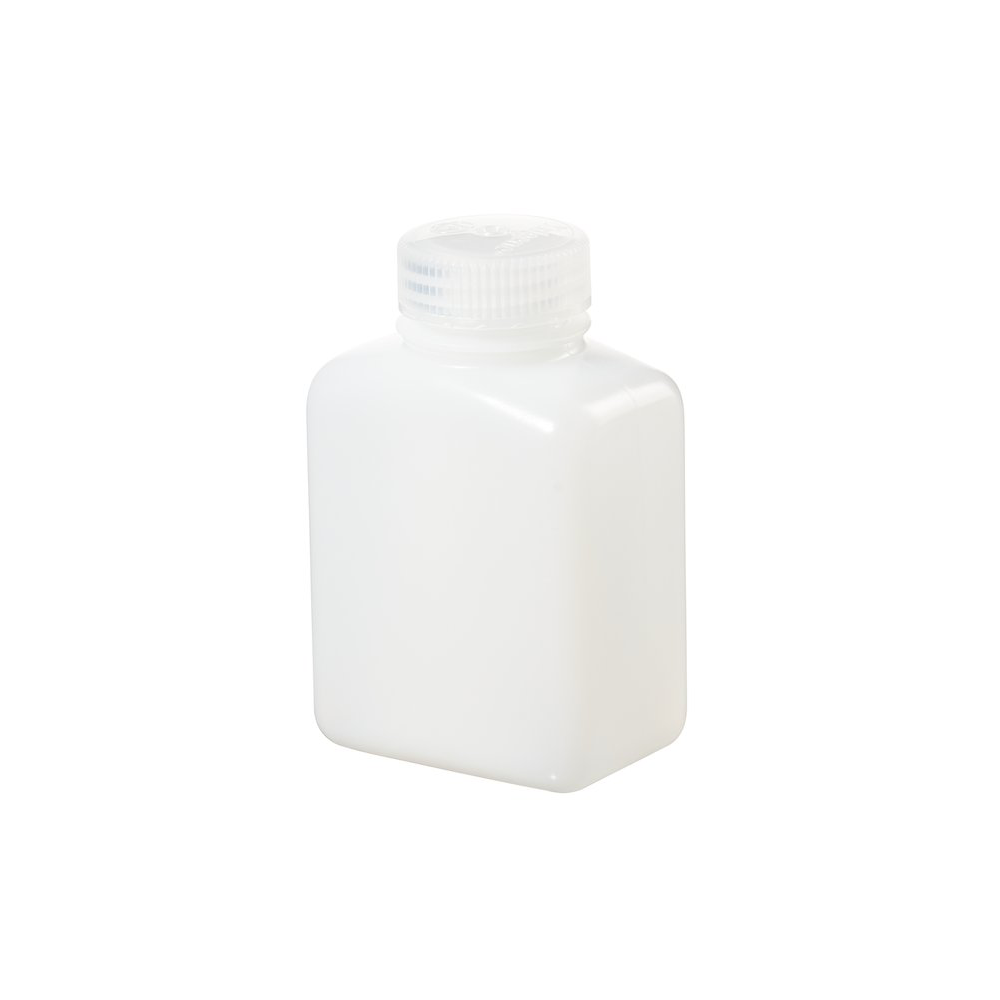 Rectangular HDPE Bottle with PP Closure, 광구병
