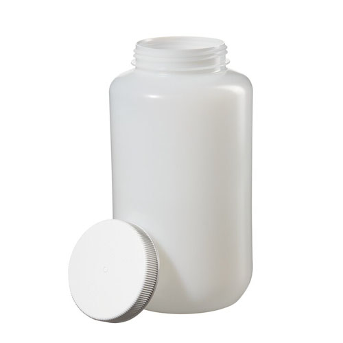 Large Wide-Mouth HDPE Bottles with Closure, 광구병