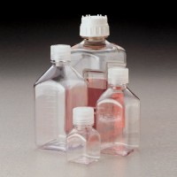 Square Polycarbonate Bottles with Closure, 세구병