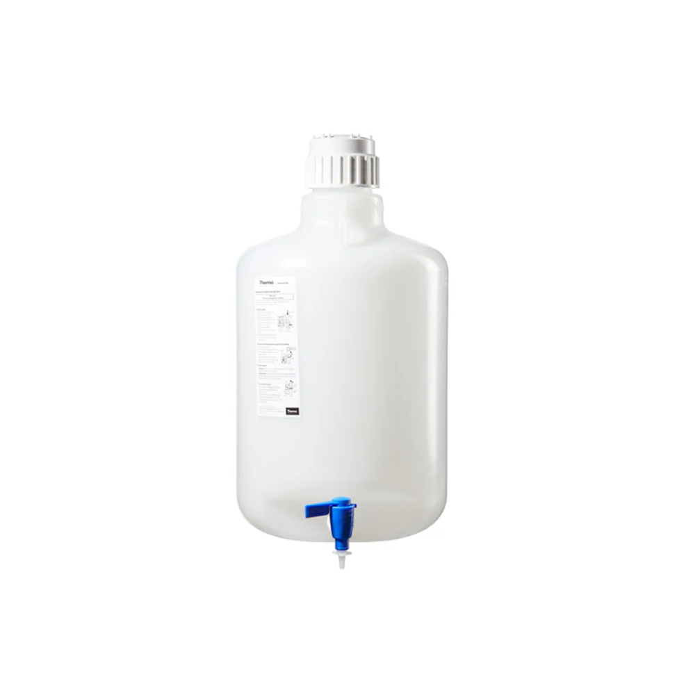 Polypropylene, Carboy with Spigot, 둥근 하구병