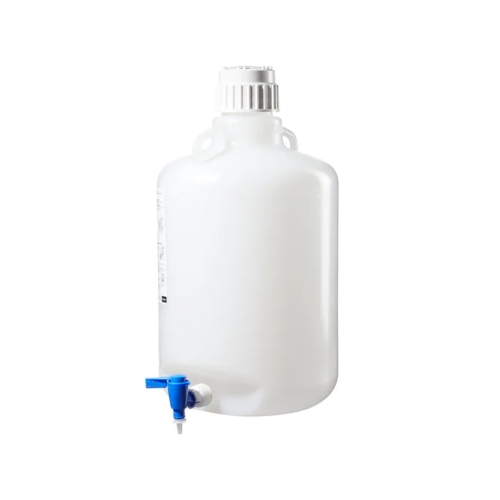 Polypropylene, Carboy with Spigot, 둥근 하구병