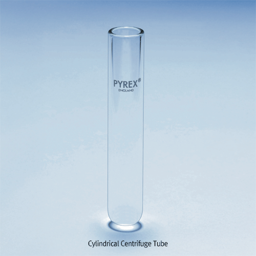Premium Cylindrical Centrifuge Tubes, Round Base, 10~250mℓ For Centrifuge at RCF Values up to 3000, 실린더형 글라스 원심관