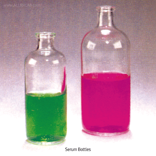 Wheaton® Premium Serum Bottle, 1.5~500㎖ Ideal for Autosamplers & General Purpose, ASTM·ISO·USP, 세럼 바틀