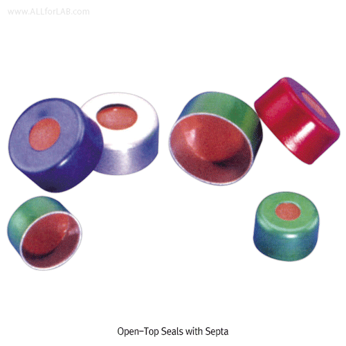 Wheaton Lined Aluminum SealsSepta가 포함된 알미늄-씰, ASTM/FDA/USP/ISO