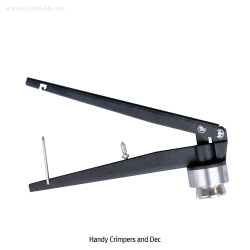 Wheaton® Premium Crimper, for Standard- & Flip Cap-Seals, with Ergonomic Handles For 8~30mm Aluminum Seals, 알루미늄 Seals 크림퍼