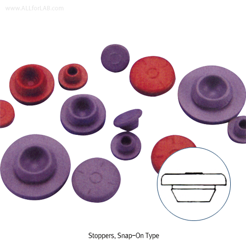 Wheaton® Stoppers, for Serum Bottles & Vials, used with Aluminum Seals Φ11~20mm세럼 바틀 & 바이알용 스토퍼