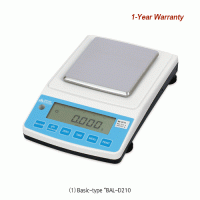 DAIHAN® [d] 1 & 10mg, max.210 & 2,100g High-Precision Lab Balance “BAL-D”, RS-232C for Printer With Counting Function, Various Weight Mode, DC Adaptor, Basic- & Shield-type, 정밀 랩 바란스, 계수계 겸용