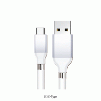 Magnetic Quick Charge Cable, with Magnetic Suction Design, Output 9V/2.0A; 5V/3.0A, L1.8m Ideal for Use in Vehicles and Homes or Outings, 마그네틱 고속충전 USB 데이터케이블