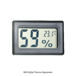 DAIHAN® 33Lit Auto-Dry PMMA Desiccator, Short- & Tall-form, Dehumidifier ~25%RH With ABS Frame·Digital Thermo-Hygrometer, 자동 습도 조절 데시케이터