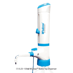 DAIHAN® WisdoseTM 0.25~100㎖ Standard & HF Bottle Top Dispenser, with Adjustable Intake Tube & Flexible Delivery Nozzle With Re-Circulation Valve & Calibration Report, Fully Autoclavable, CE·ISO·DAkkS·IAF Certified “Standard” & “HF”(for Hydrofluoric A