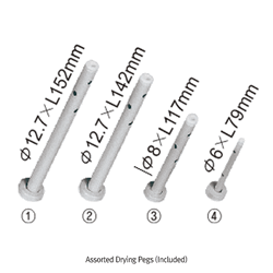 DAIHAN® 39 places Labware Dryer “DRYL-39”, with Heating Blower & Air Filter, 230V, 1.5kW, Max 50℃ & 75℃ Ideal for Glassware·Plasticware·Small Articles, Timer Set 1~120min, Continuous 8 hours, 실험기구 건열풍 건조기