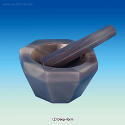 WisdTM Agate Mortar & Pestle Set, Standard- & Deep-form, 10~380㎖ With Top od Φ50~Φ150mm, 아게이트 모르타르 & 페슬 세트, 페슬 별도 구매 가능