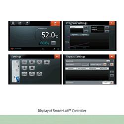 DAIHAN SMART Gravity-air Incubator “ThermoStableTM SIG”, 32·50·105·155 Lit, Medicaluse(230V) With Smart-LabTM Controller, 4″Full Touch Screen TFT LCD Display, Fuzzy-PID Control, 2 Wire Shelf, Certi. & Traceability, up to 70℃, ±0.2℃ 스마트 자연 대류식 배양기/인큐베