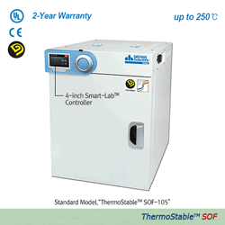 DAIHAN® SMART Forced-air Drying Oven “SOF”, 3-Side Heating Zone, 50·105·155·305 Lit With Smart-LabTM Controller, 4″Full Touch Screen TFT LCD, Fuzzy-PID Control, WiReTM Service, Certi. & Traceability, up to 250℃, ±0.3℃ 스마트 강제 순환식 정밀 건조기/오븐, 우수한 온도 정확성