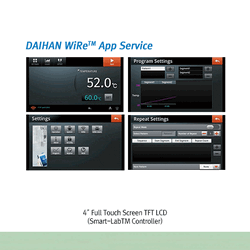DAIHAN Gas Exchangeable SMART Vacuum Drying Oven “SOV”, 20·30·70 lit, 10~750mmHg, 200℃ With Smart-LabTM Controller, 4″Full Touch Screen, Highly Safety View Window, 2 Al-Shelf, Digital PID Control, Superior Temp & Vacuum Accuracy Excellent Thermal Con